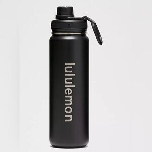 Lululemon Matte Black Stainless Water Bottle